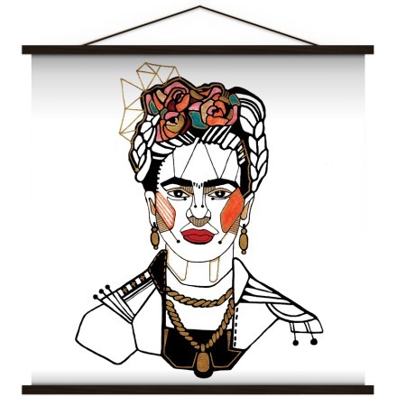 Frida Kahlo Red lips (1)