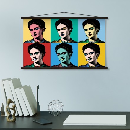 Frida Kahlo Pop Art (3) Μαγνητικός Πίνακας