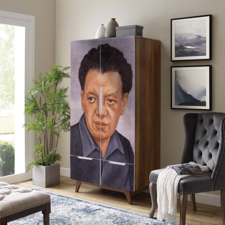Προσωπογραφία του Diego Rivera Αυτοκόλλητο Ντουλάπας