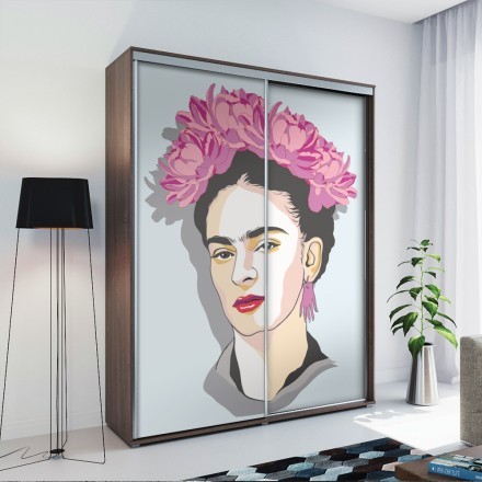 Self-portrait painting