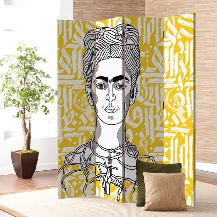 Frida Kahlo's calligraphy Παραβάν