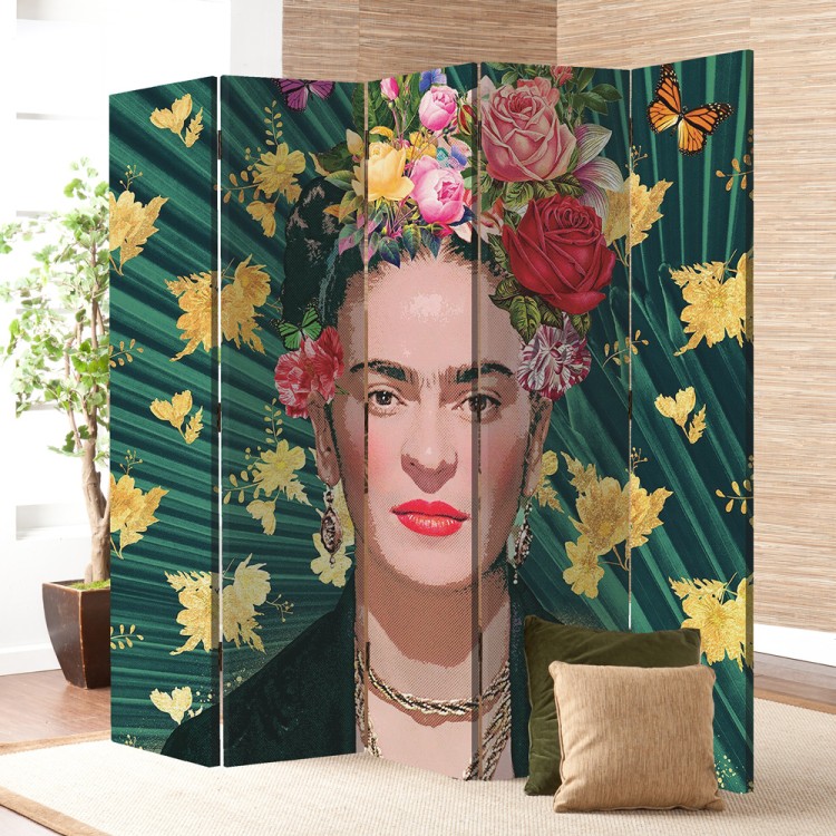 Παραβάν Frida Kahlo with Yellow flowers