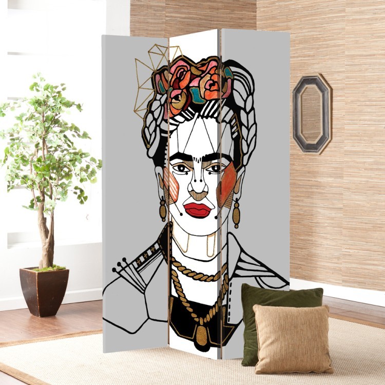 Παραβάν Frida Kahlo with blush