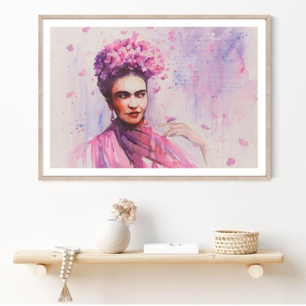 Frida Kahlo dreamy paint