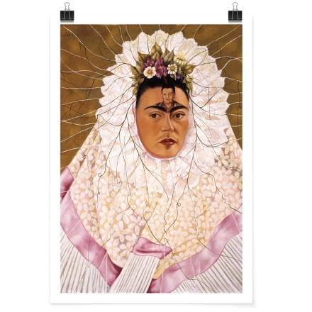 Diego Rivera on the Frida's face