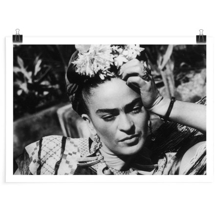 Frida Kahlo in Black and White Πόστερ