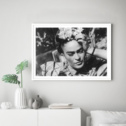 Frida Kahlo Ασπρόμαυρο