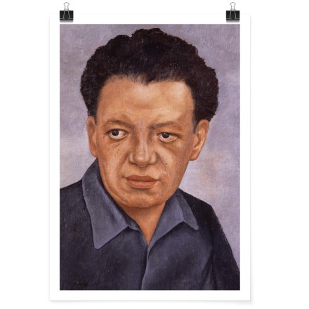 Portrait OF Diego rivera Πόστερ