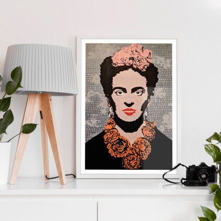 Frida Kahlo painting