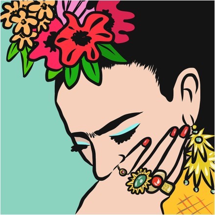 Frida Kahlo animated