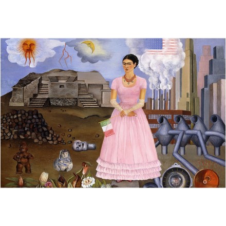 Self-Portrait Along the Border Line Between Mexico and the United States, 1932