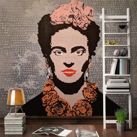 Frida Kahlo Προσωπογραφία Ταπετσαρία Τοίχου