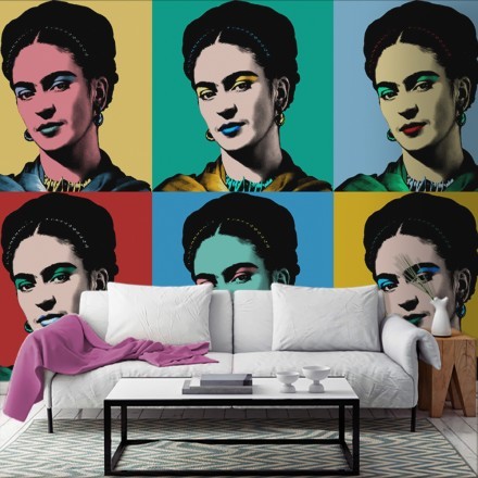 Frida Kahlo Pop Art Ταπετσαρία Τοίχου