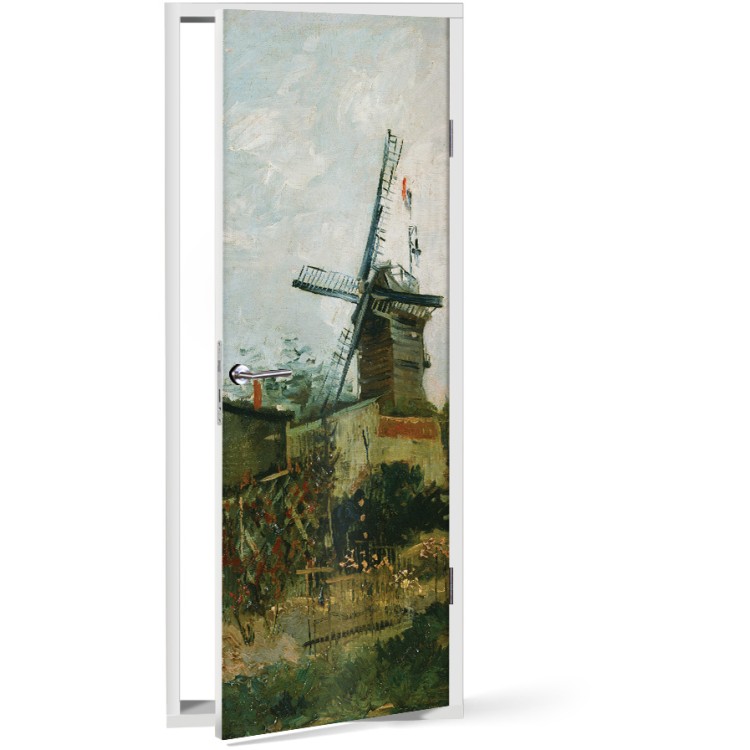 Αυτοκόλλητο Πόρτας Le Moulin de Blute-Fin Oil Paint