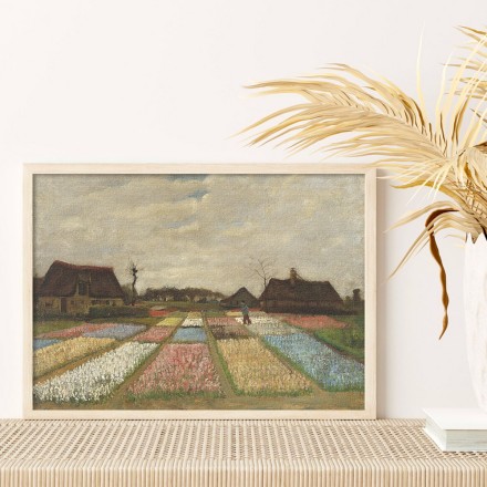 Bulb Fields, 1883 Πίνακας σε Καμβά