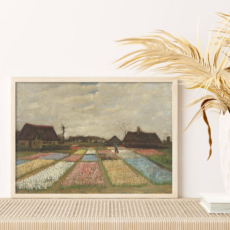 Πίνακας σε Καμβά Bulb Fields, 1883