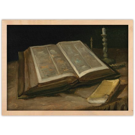 Still Life with Open Bible