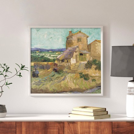 The Old Mill oil on canvas Πίνακας σε Καμβά