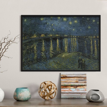 Starry Night on the Rhone (2) Πίνακας σε Καμβά