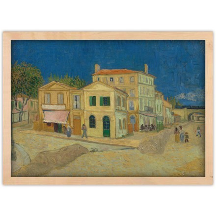 The Yellow House Oil Paint