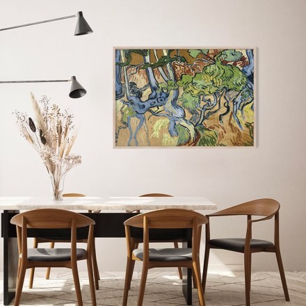 Tree Roots Oil on canvas Πίνακας σε Καμβά