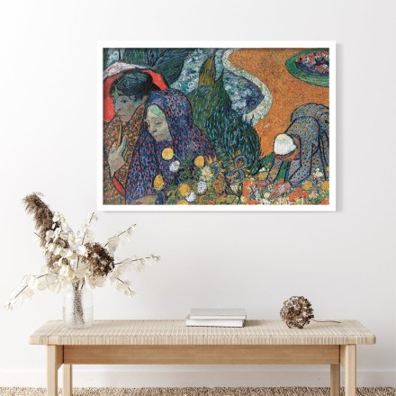Memory of the Garden at Etten (Ladies of Arles) Πίνακας σε Καμβά