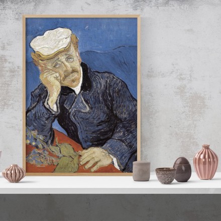 Doctor and friend of the artist Πίνακας σε Καμβά