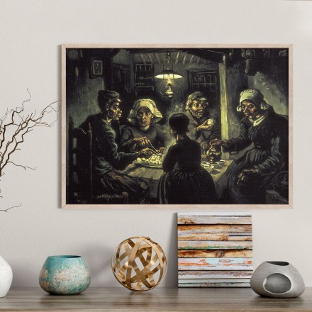 The Potato Eaters Πίνακας σε Καμβά