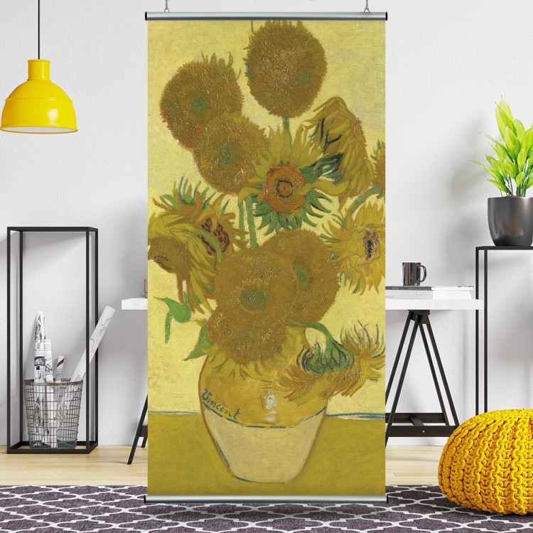 Διαχωριστικό Panel Still Life - Vase with Fifteen Sunflowers