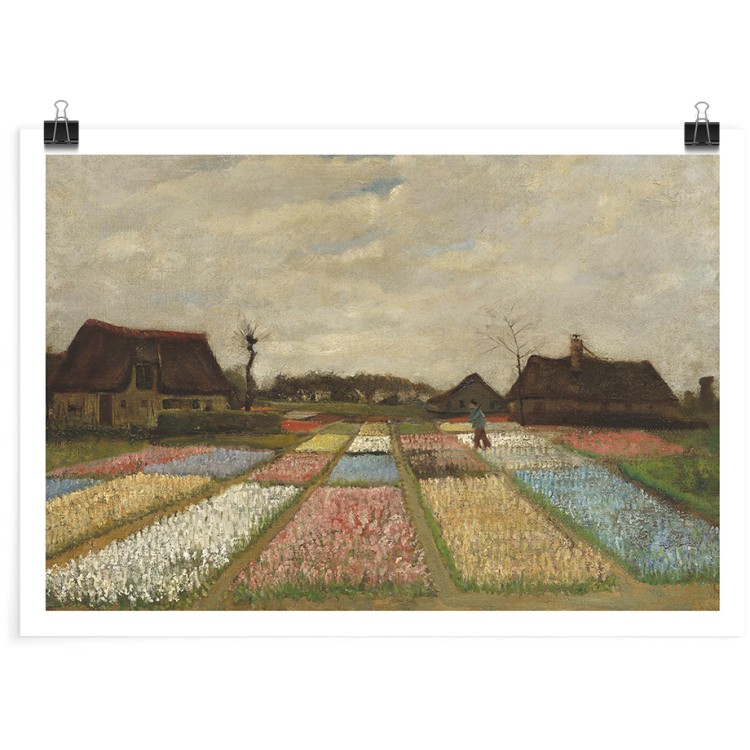 Πόστερ Bulb Fields Oil Paint
