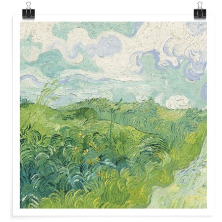Green Wheat Fields, 1890 Πόστερ