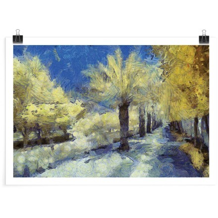 Trees in a park (3) Πόστερ