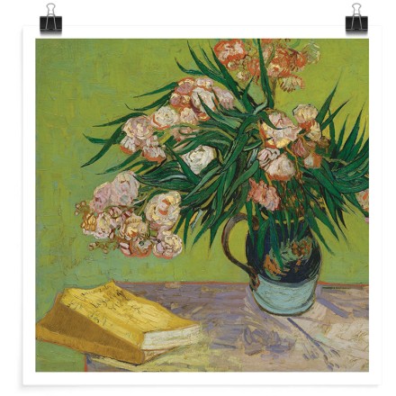 Oleanders oil on canvas Πόστερ