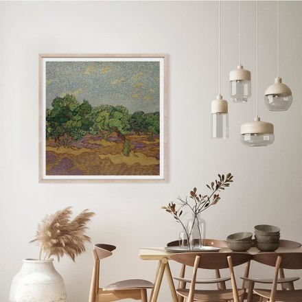 Olive Trees Oil on canvas