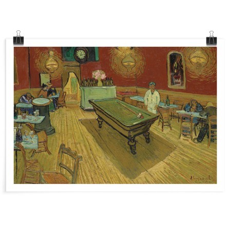 Le Café de nuit, 1888 Πόστερ