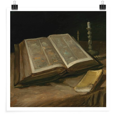 Still Life with Open Bible (2) Πόστερ