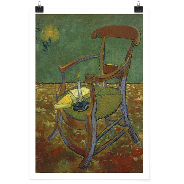 Πόστερ La silla de Gauguin