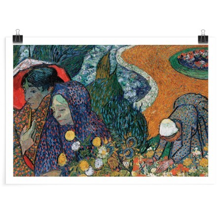 Memory of The Garden at Etten Oil on canvas Πόστερ