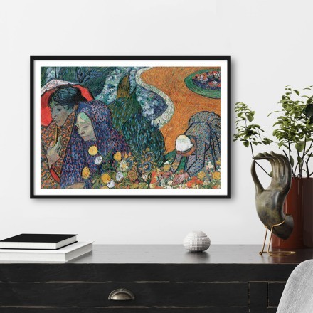 Memory of The Garden at Etten Oil on canvas