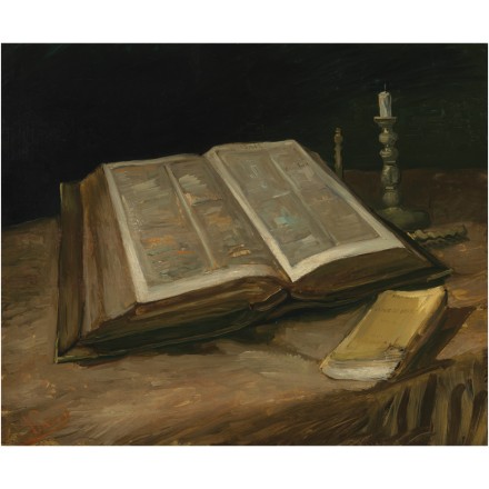 Still Life with Open Bible