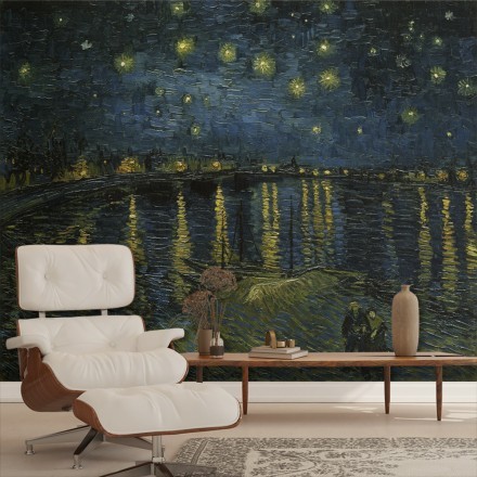 Starry Night on the Rhone Ταπετσαρία Τοίχου