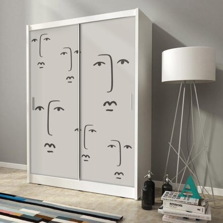 Face art line