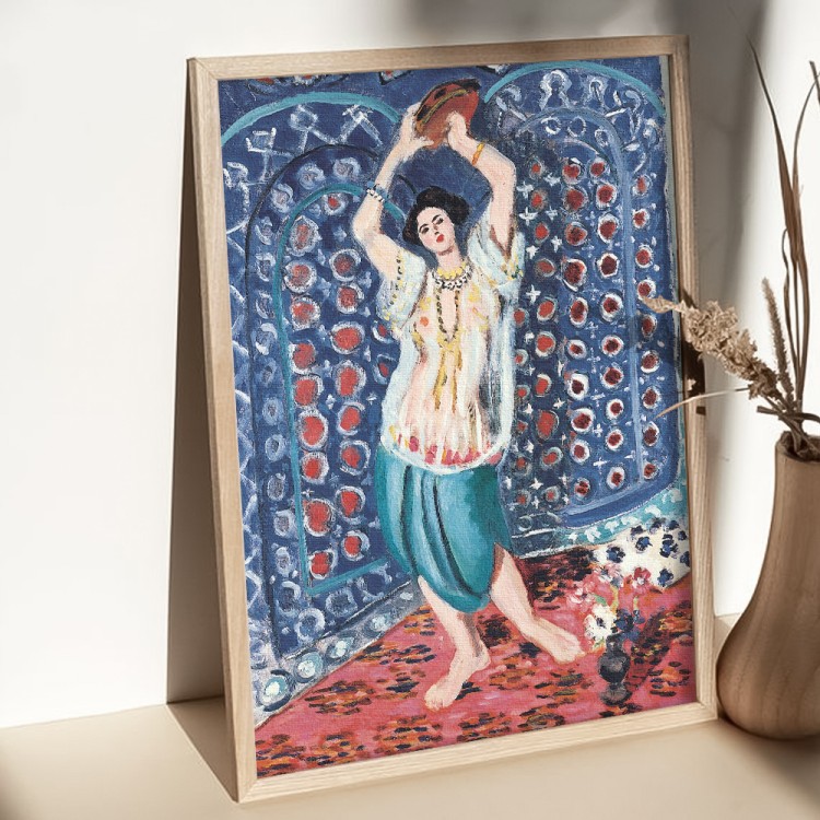 Πίνακας σε Καμβά Odalisque with tambourine), 1926