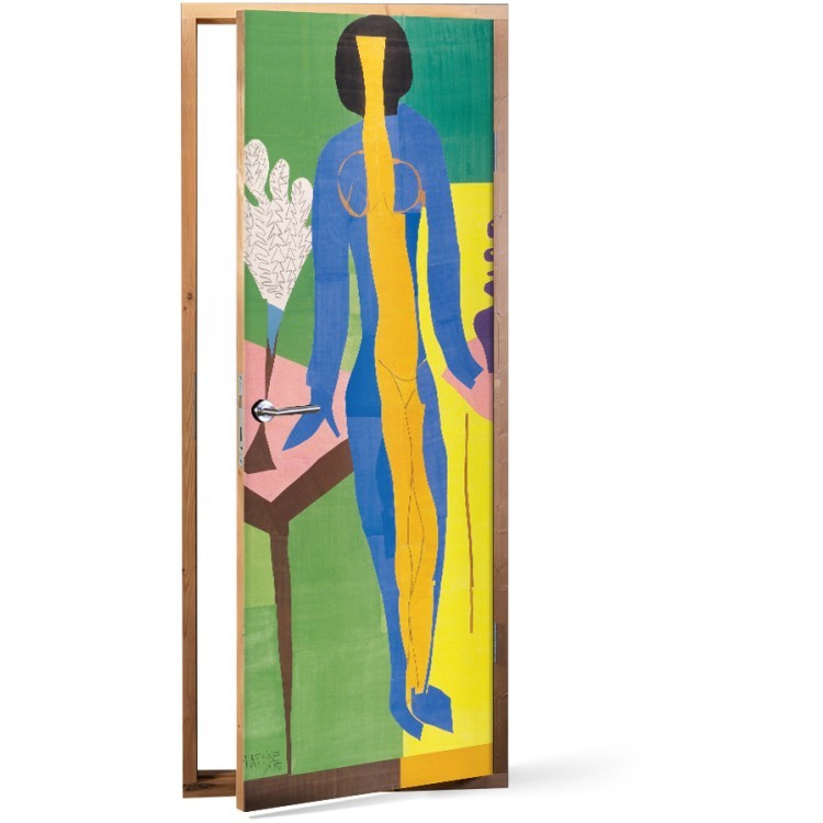 Αυτοκόλλητο Πόρτας Zulma, Lithograph