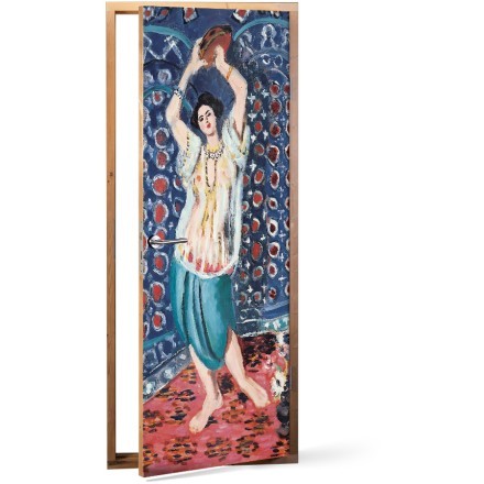 Harmony in Blue Αυτοκόλλητο Πόρτας