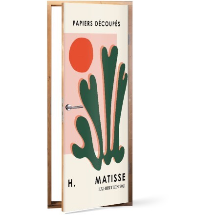 Papiers Decoupes Green Αυτοκόλλητο Πόρτας