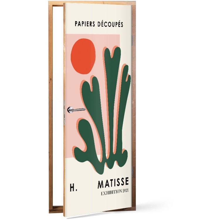 Αυτοκόλλητο Πόρτας Papiers Decoupes Green