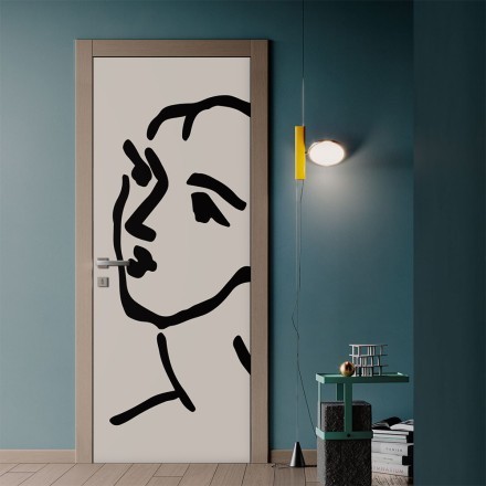 Woman Line Art, Minimal