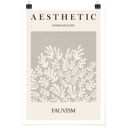 Aesthetic papiers découpés Πόστερ
