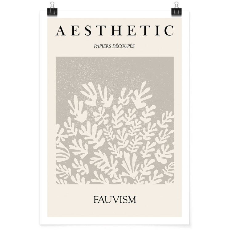 Πόστερ Aesthetic papiers découpés